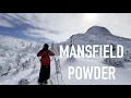 This was probably the Best Day of the Season Mount Mansfield Blower Powder Day GoPro 4k