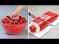 Download Lagu 2025 Oddly Satisfying RED Cake | Wonderful Cake Decoration Ideas | Homemade Cake Decorating