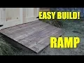 Ramp For My Shed