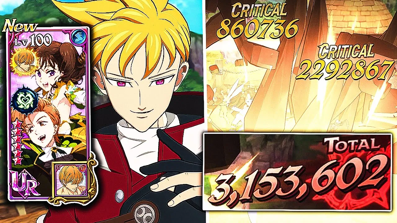 LANCELOT IS THE SNIPE GOD!! INSTANTLY NUKE ENEMY BEST UNIT FIRST TURN!! [7DS: Grand Cross]