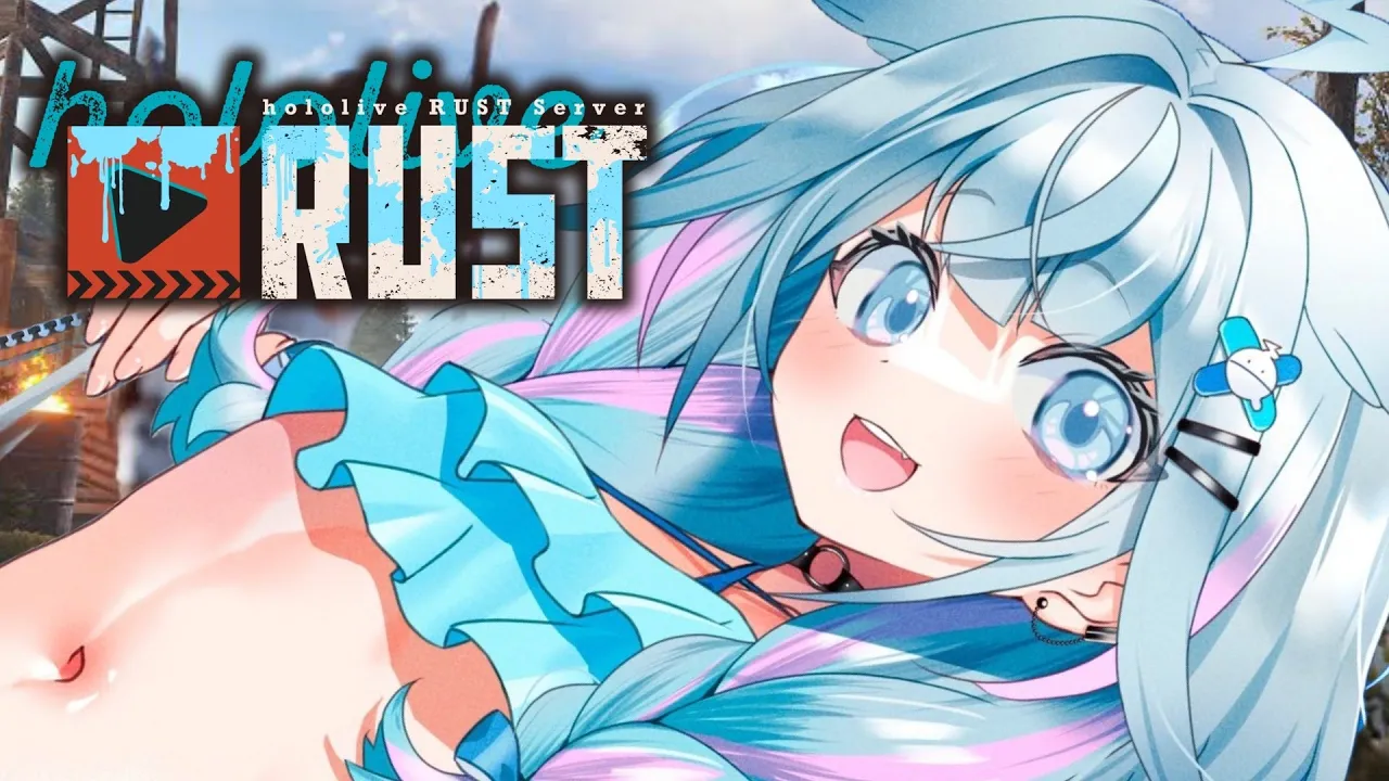 【#holoRUST】DAY1！初めてのRUST❕上陸【水宮枢／FLOW GLOW】#hololiveDEV_IS