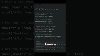 Python Trick Using heapq for Efficient Priority Queues