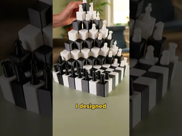 Twisty Chess Board by Ruven Bals video thumbnail