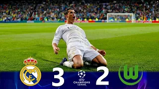  real madrid 3 x 2 wolfsburg ronaldo masterclass u c l 2016 goals u0026 