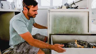 I Can Fit Inside Our Sliding Pantry Drawer (MJ Sailing – Ep 290)