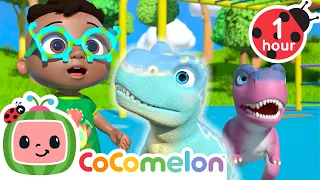 Dinosaur Party! 🦕 | Kids Nursery Rhymes | CoComelon Nursery Rhymes