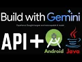 Gemini AI API with Android Studio Java Tutorial