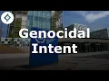 Download Lagu Genocidal Intent | International Criminal Law
