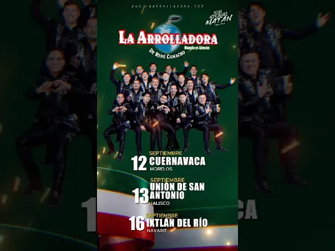 🇲🇽🔥 ¡Llegó la hora de celebrar en grande las Fiestas Patrias con mucha Arrollaterapia! 🍋🎺