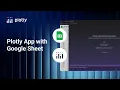 Connect Google Sheet Data to your Data App - Plotly Studio