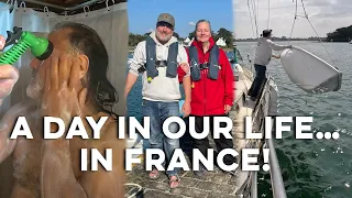 Hot Showers & Dinghy Hacks – Boat Life in France | DrakeParagon Sailing