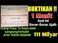 Download Lagu ALHAMDULILLAH 🤲 CUKUP BUKTIKAN 1 MENIT AYAT INI INSYAALLAH ATM LANGSUNG TERISI SENDIRI 