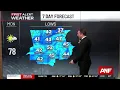 First Alert Forecast Beautiful Sunday ahead of mid-week rain