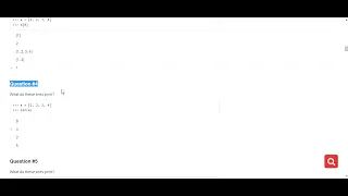 0x03 Python - Data Structures Lists Tuples QUIZ