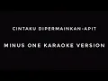 Download Lagu Cintaku Dipermainkan -Apit (Minus one Karaoke)