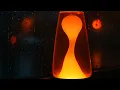 8 HOURS Amber Lava Lamp Meditation - Slow TV Night Light for Dim Light Sleep
