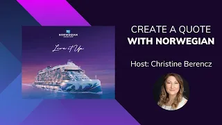 How to Create a Client Quote with Norwegian Cruise Line