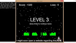 Space Invaders Classic Python Turtle Graphics