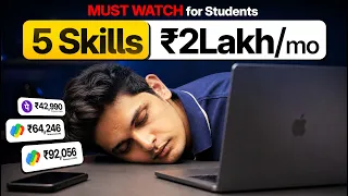 5 Skills to Earn Money as a Student in 2026 🔥| Prashant Kirad