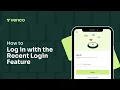 How to Log in with the Recent Login Feature