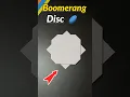 How make disc boomerang | origami boomerang | paper boomerang disc 🥏