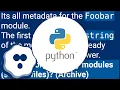 What is the common header format of Python files