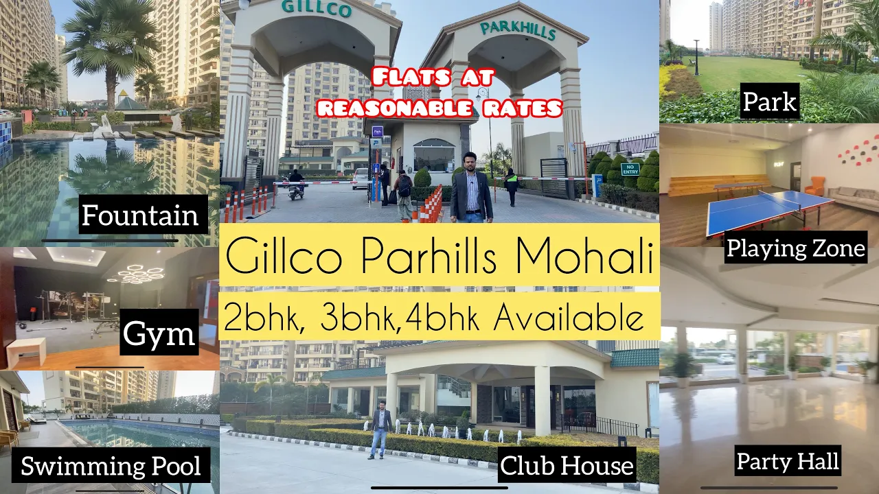 Gillco Parkhills - 2BHK, 3BHK, 4BHK Luxury Flats & Apartments
