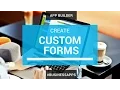 Create registration feedback bookings and request forms
