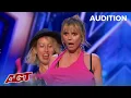 Fashion Designer Uses Heidi Klum On Stage as Her Model Melodie Blaize on America s Got Talent