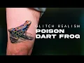 Creating a Glitch Poison Dart Frog Tattoo With Commentary