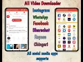 Download Lagu All video downloader | download all social media videos, posts and stories with one click