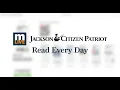 MLive com Jackson Citizen Patriot Read Every Day