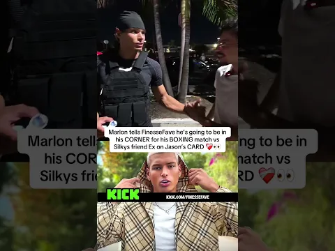 Marlon Promises to Be in FinesseFaveβs CORNER for His BOXING MATCH π₯π€