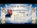 Home Going Service For Desmond Patrick