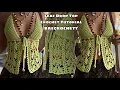 Cute Crochet Top Tutorial Leaf Drop Top Bralette Boho Gypsy Coachella Top Baecrochett