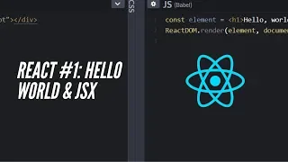 React Tutorial Hello World JSX