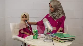 better quality video maryam is reviewing few surah with her baby sister fatima 2 yrs 