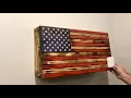 American Flag Wall Hanging Gun Safe