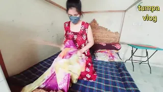 tumpa vlog bijli vlog bed u0026 home cleaning