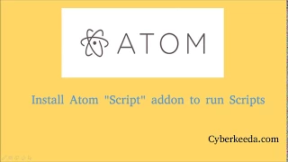 How to run Code on Atom text editor on Ubuntu