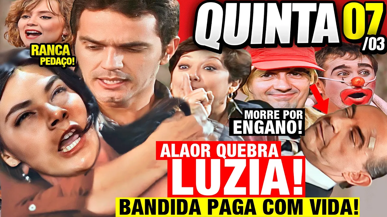 MULHERES DE AREIA - Capítulo de hoje 07/03 QUINTA - Resumo Completo da Novela Hoje 07/03/24 Ao vivo