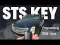Cadillac STS CTS key fob Programing no tools required