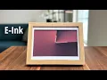 Minimal E-Ink Clock with a Raspberry Pi Tutorial