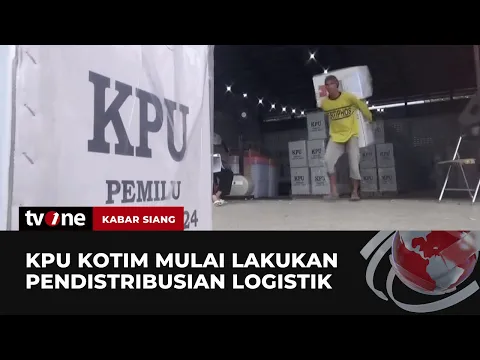 Polisi Lakukan Pengamanan Ketat saat Pendistribusian Logistik Pemilu 2024