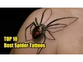 TOP 10 Best Spider Tattoo Designs Meanings TATTOO WORLD