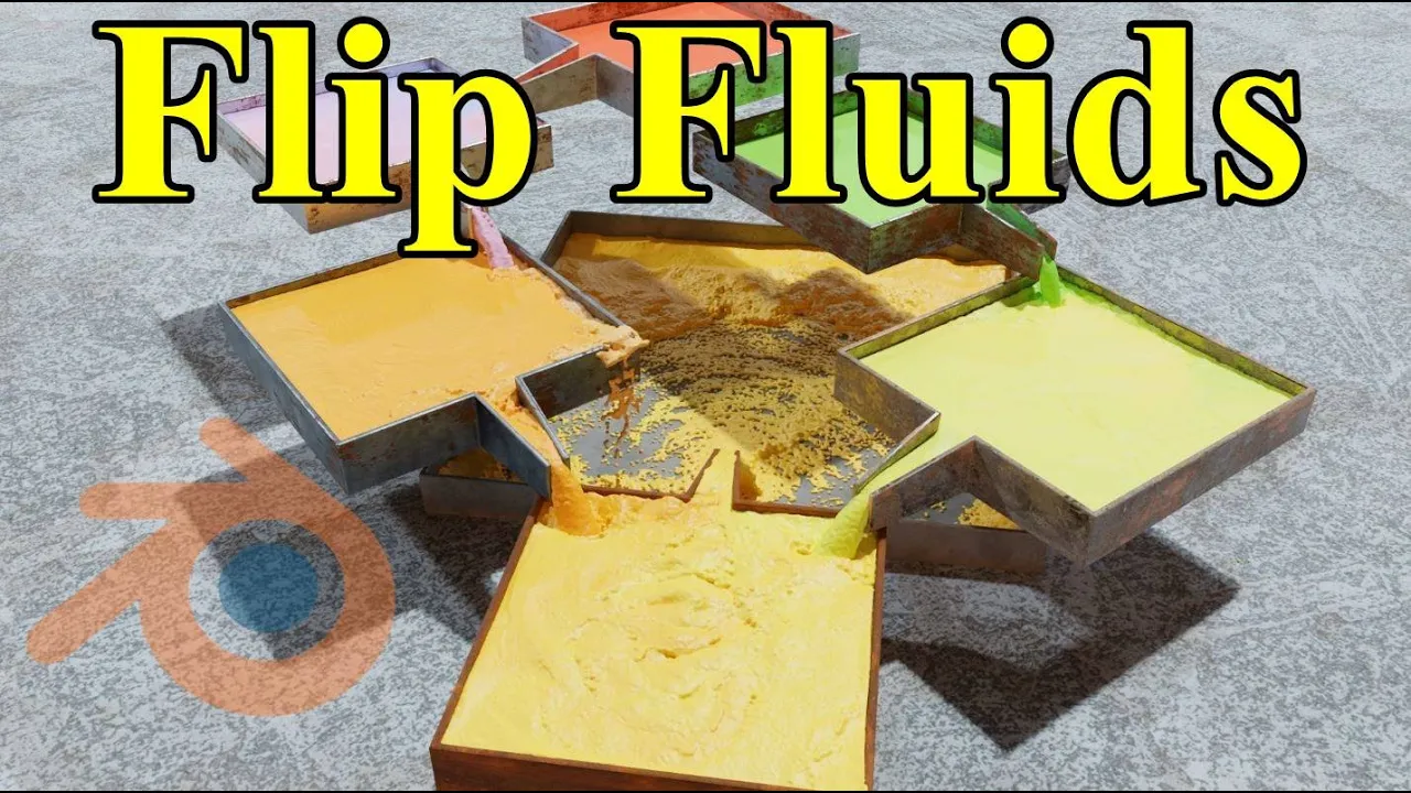 Flip Fluids Simulation - Blender