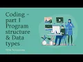 Java in Tamil Coding - Part 1 Program Structure Data types
