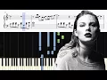 Download Lagu Taylor Swift - New Year's Day - Piano Tutorial + SHEETS