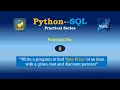 Practical No 6 Python - SQL Practical Series PrepFuture Amit Mandal