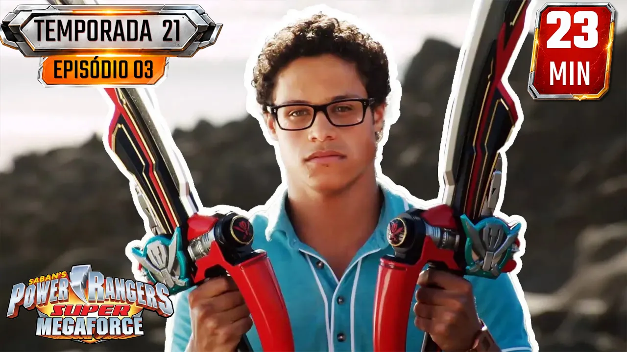A Saga Do Sabre Azul ????️ E03 ???? Super Megaforce ???? S21 ⚡ Power Rangers para Crianças